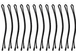 Black Hair Pins for Women - 12 Pack Juda Pins for Girls Daily Styling