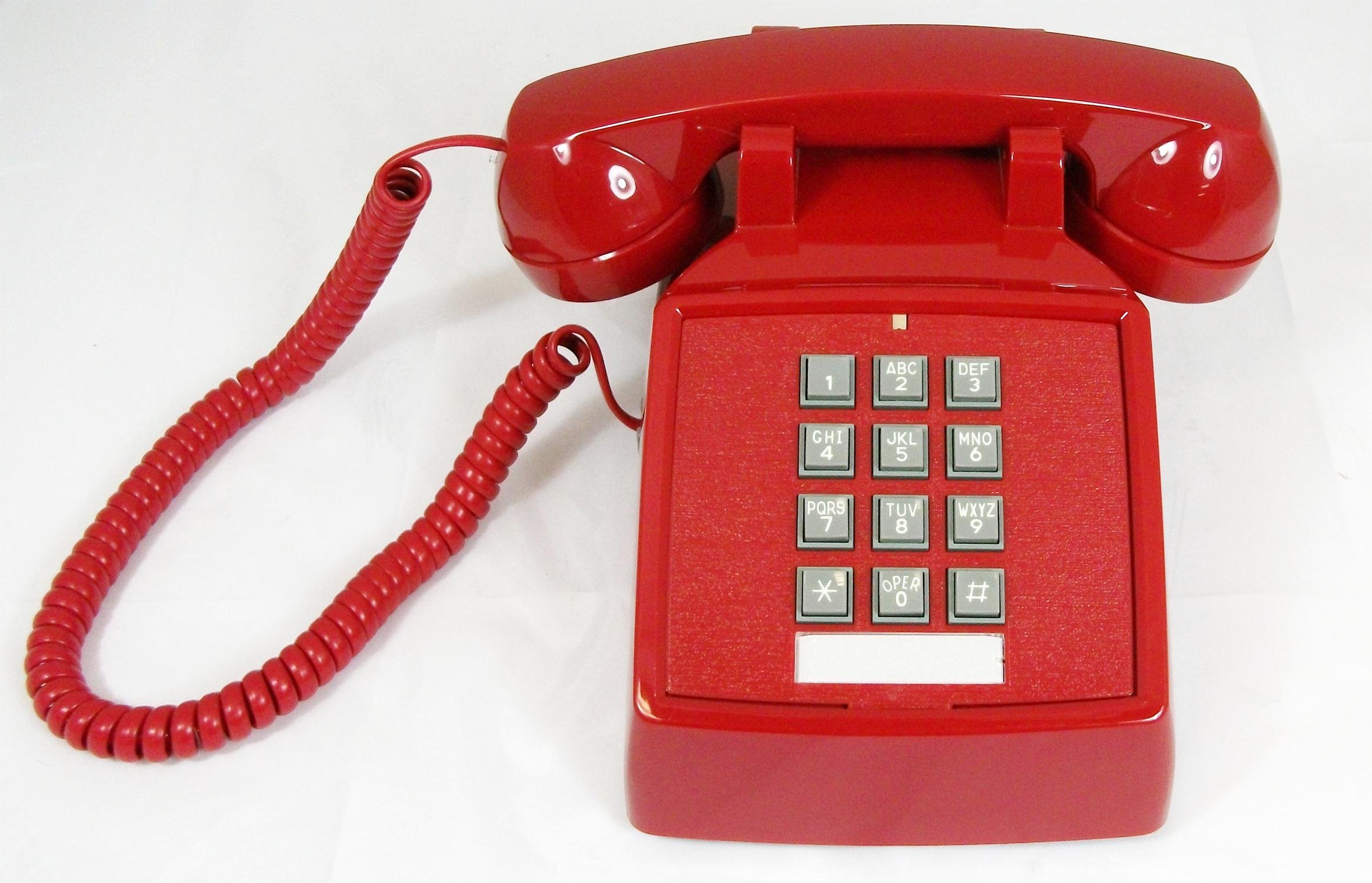 Cortelco 250047-VBA-20M Corded Desk Phone with Adjustable Volume - Ideal for Office, Home, and Business Use