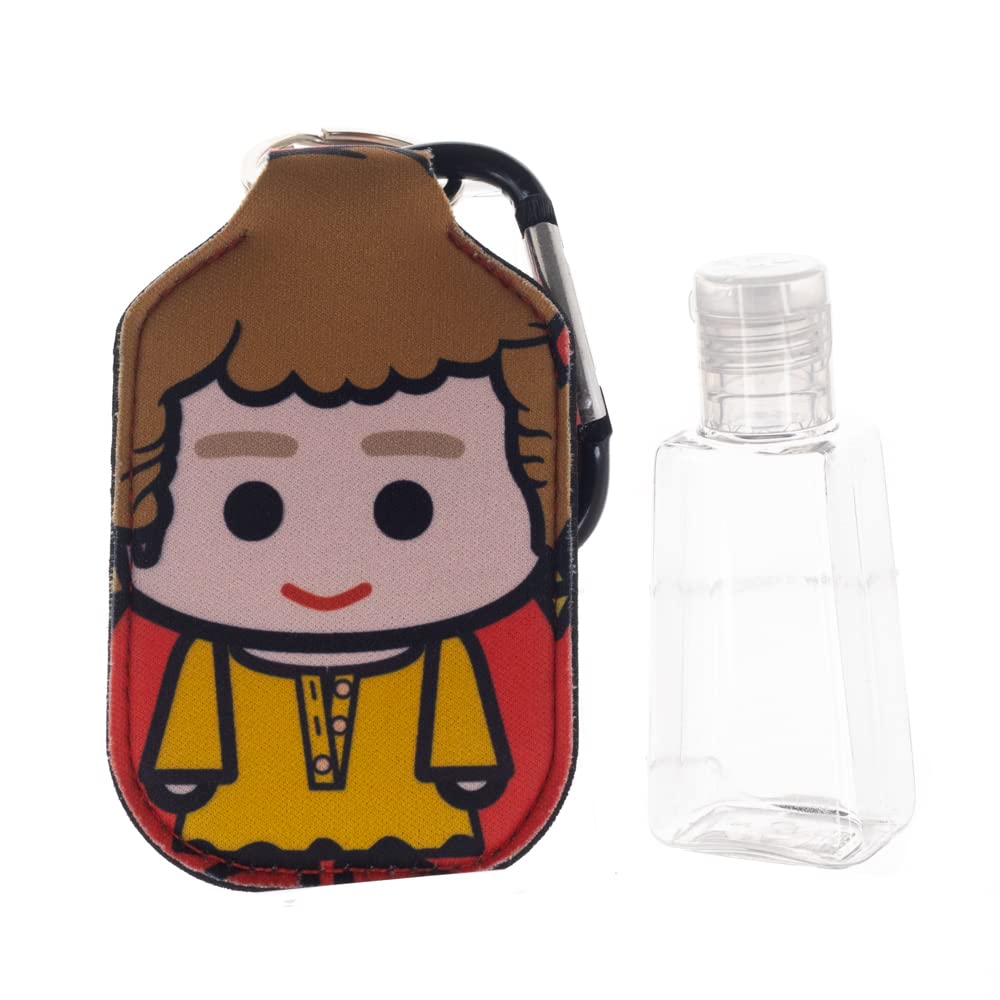 Golden Girls Blanche Keychain with Hand Sanitizer Holder - Cute TV Show Merchandise for Purse, Backpack & Gift Giving