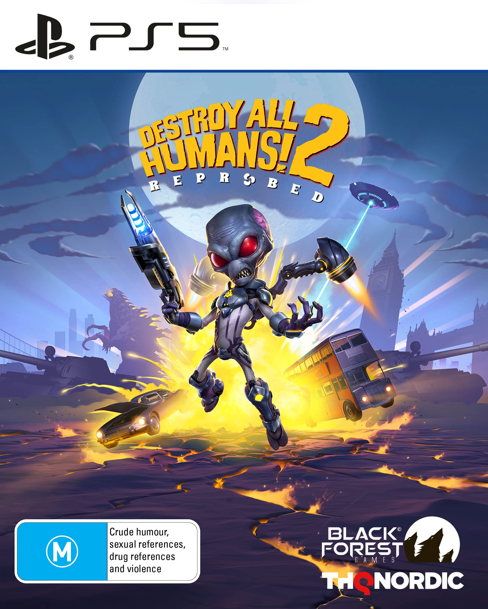 Destroy All Humans 2 Reprobed! PS5 Game - Brand New Sealed for PlayStation 5 | Action-Adventure Sci-Fi Game for Adults & Teens | Perfect for Gaming Nights & Sci-Fi Fans