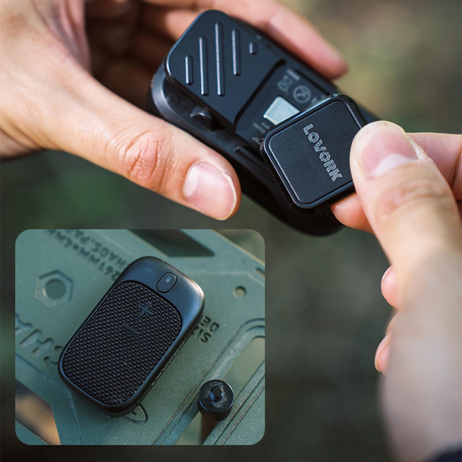 Portable Waterproof Wireless Bluetooth Speaker - Outdoor Travel, Camping, Beach, Hiking & Sports - IPX7 Waterproof, Shockproof & Lightweight Design for Easy Carrying