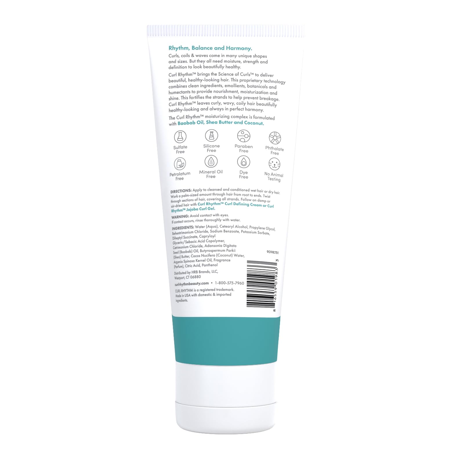 **Leave-in Conditioner for Curly Hair - Hydrating Hair Treatment with Shea Butter, Coconut & Argan Oil - 10 oz - Perfect for Daily Moisture & Frizz Control**