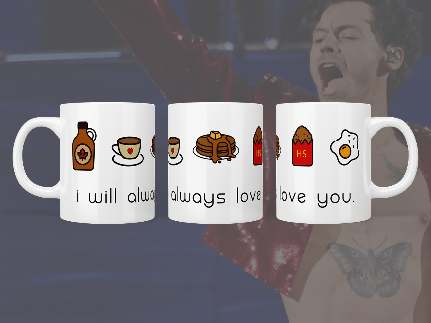 Harry Styles Keep Driving Lyrics Inspired Coffee Mug - Perfect for Fans, Gifts & Morning Coffee