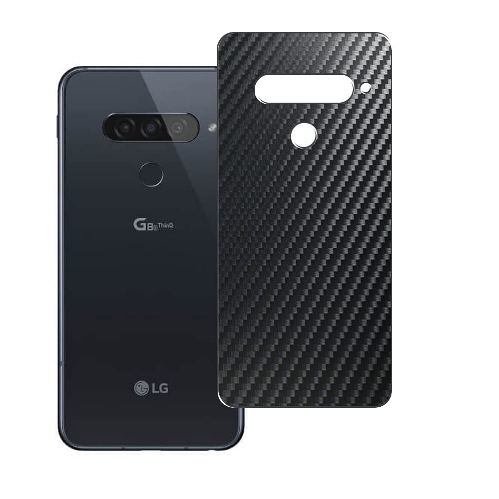 2 Pack LG G8 ThinQ Screen Protector - Carbon Black TPU Film (Not Tempered Glass) - Scratch Resistant & Bubble-Free Installation - Perfect for Everyday Use & Outdoor Activities