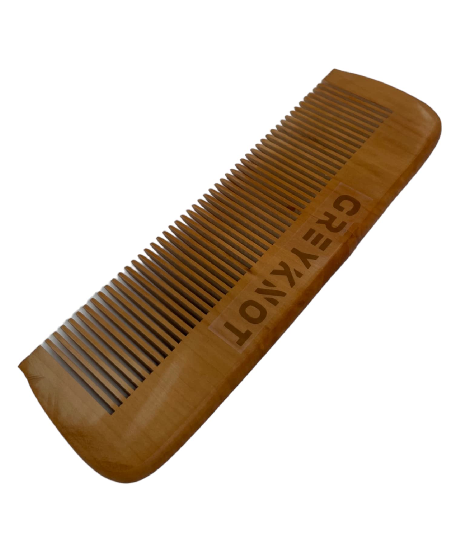 Premium Wooden Hair Comb for Men & Women - Fine Tooth Handmade Anti-Static Comb for All Hair Types | Promotes Hair Growth & Reduces Breakage | Perfect for Daily Styling, Detangling & Travel