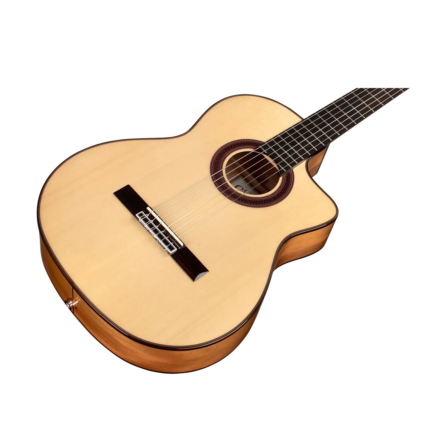 Córdoba GK Studio Nylon String Acoustic Electric Guitar - Natural Finish | Classical & Flamenco Guitar for Performances & Recording | Perfect for Live Shows, Studio Sessions & Home Practice