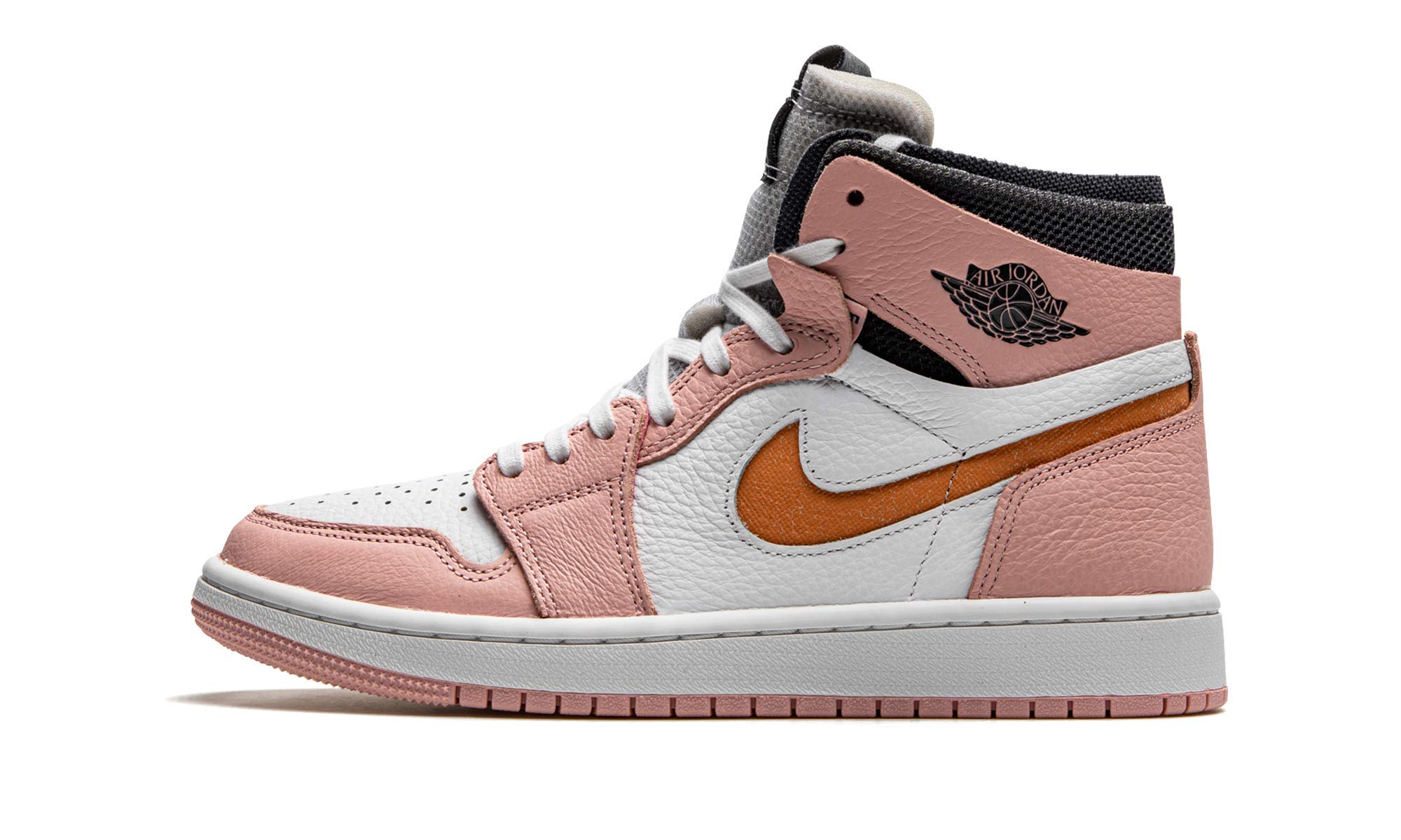 Nike Women's Air Jordan 1 High Zoom Sneakers - Pink Glaze/Cauliflower Colorway - Size 9 | Basketball Shoes for Women, Streetwear Fashion & Casual Wear