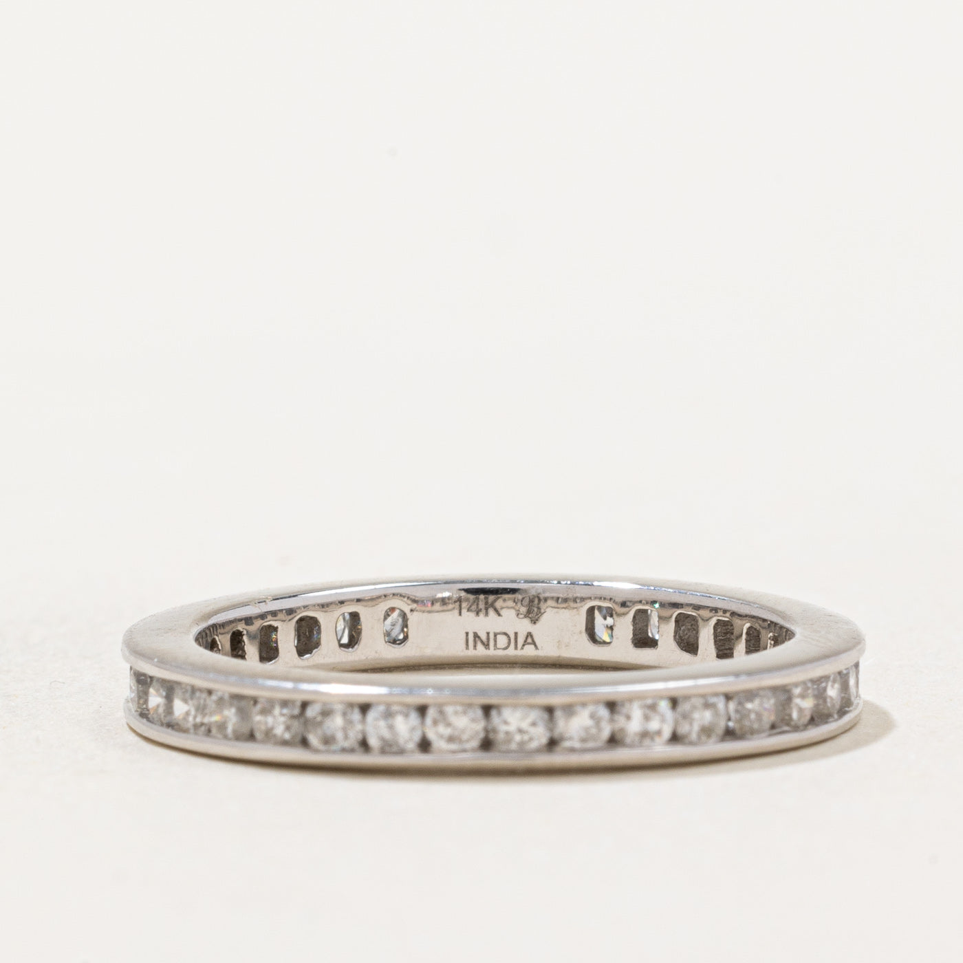 Channel Set Diamond Eternity Band Ring - 1.05 Carat Total Weight (CTW) - Size 7.75 - Perfect for Wedding, Anniversary & Special Occasion Gifts