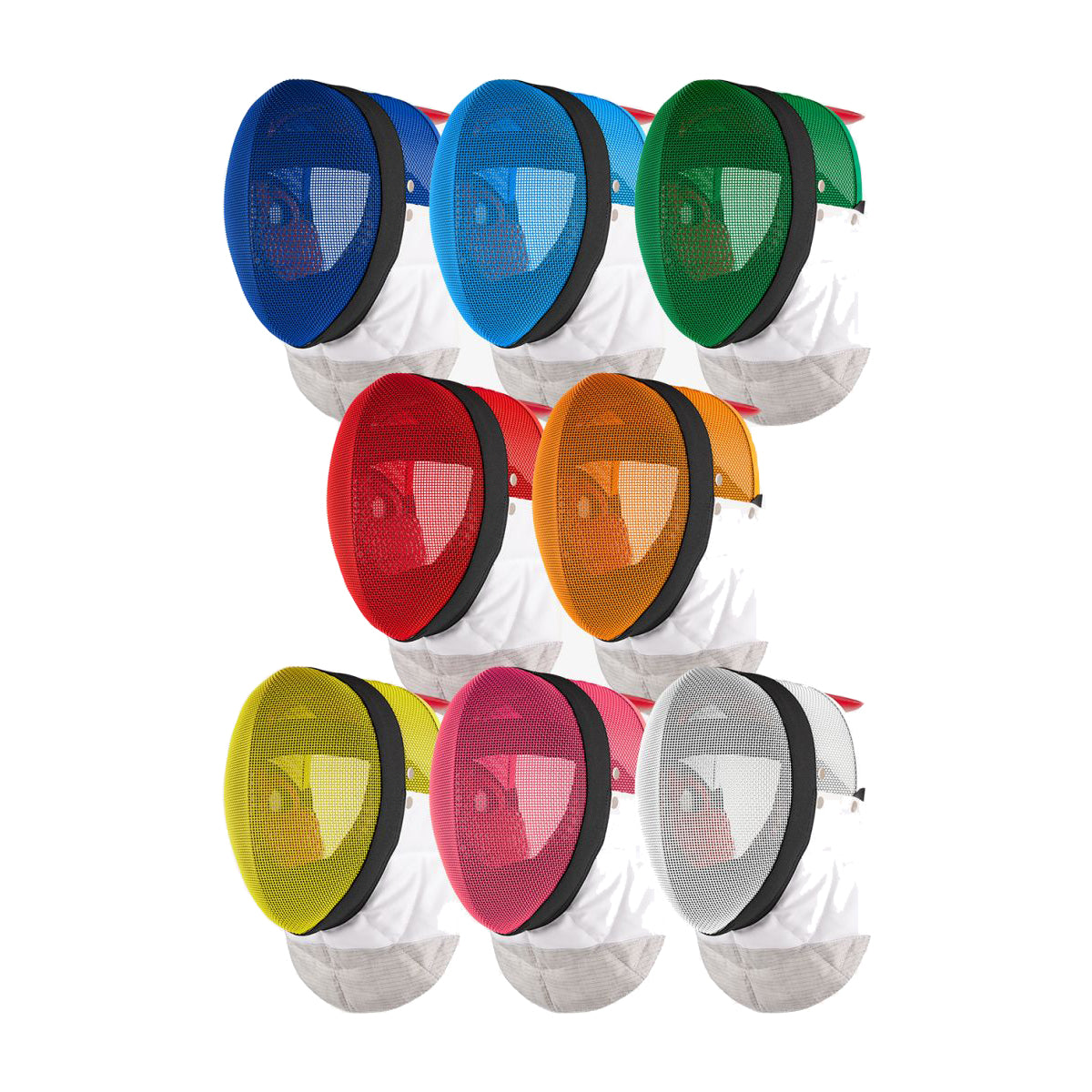 Allstar Colored FIE Foil Mask - Washable Fencing Face Protection for Men & Women - Perfect for Training, Competitions & Sports Events