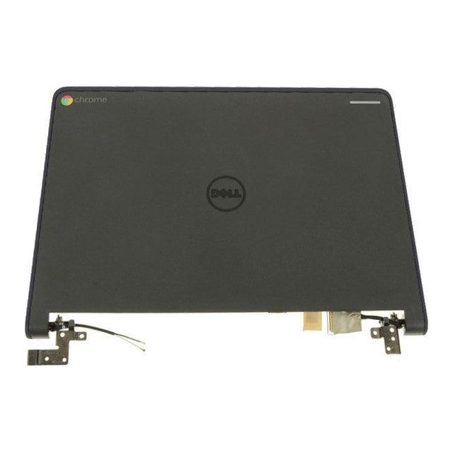 Original Dell Chromebook 11 3120 Black LCD Back Cover with LCD Cable - Replacement Part GNHJG R4NXP DD0ZM8LC020 DAZM8Y824C0 - Perfect for Screen Repair & DIY Laptop Maintenance