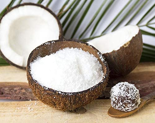25 Lbs Unsweetened Shredded Coconut Flakes - Desiccated, Kosher, Vegan Bulk Coconut - No Sulfites, High in Fiber - Perfect for Baking, Smoothie Bowls, Granola & Healthy Dessert Toppings