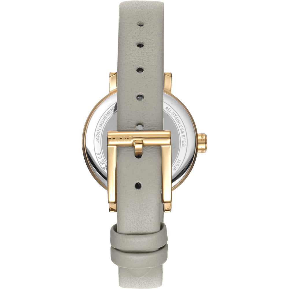DKNY Soho Glitz DK1L038L0025 Women's Watch - Luxury Gold-Tone Stainless Steel Bracelet, Crystal Accents - Perfect for Business, Parties & Special Occasions