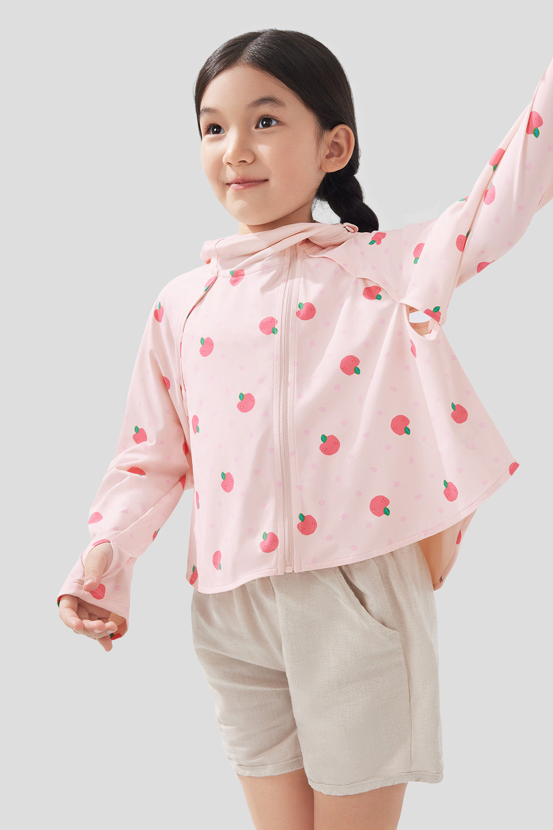 SoftCare Kids UPF50+ Cooling Sun Protection Jacket - Lightweight UV Protective Swim Cover Up for Beach, Pool & Outdoor Activities
