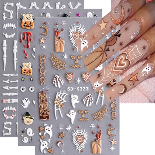 Halloween 5d Nail Art-2
