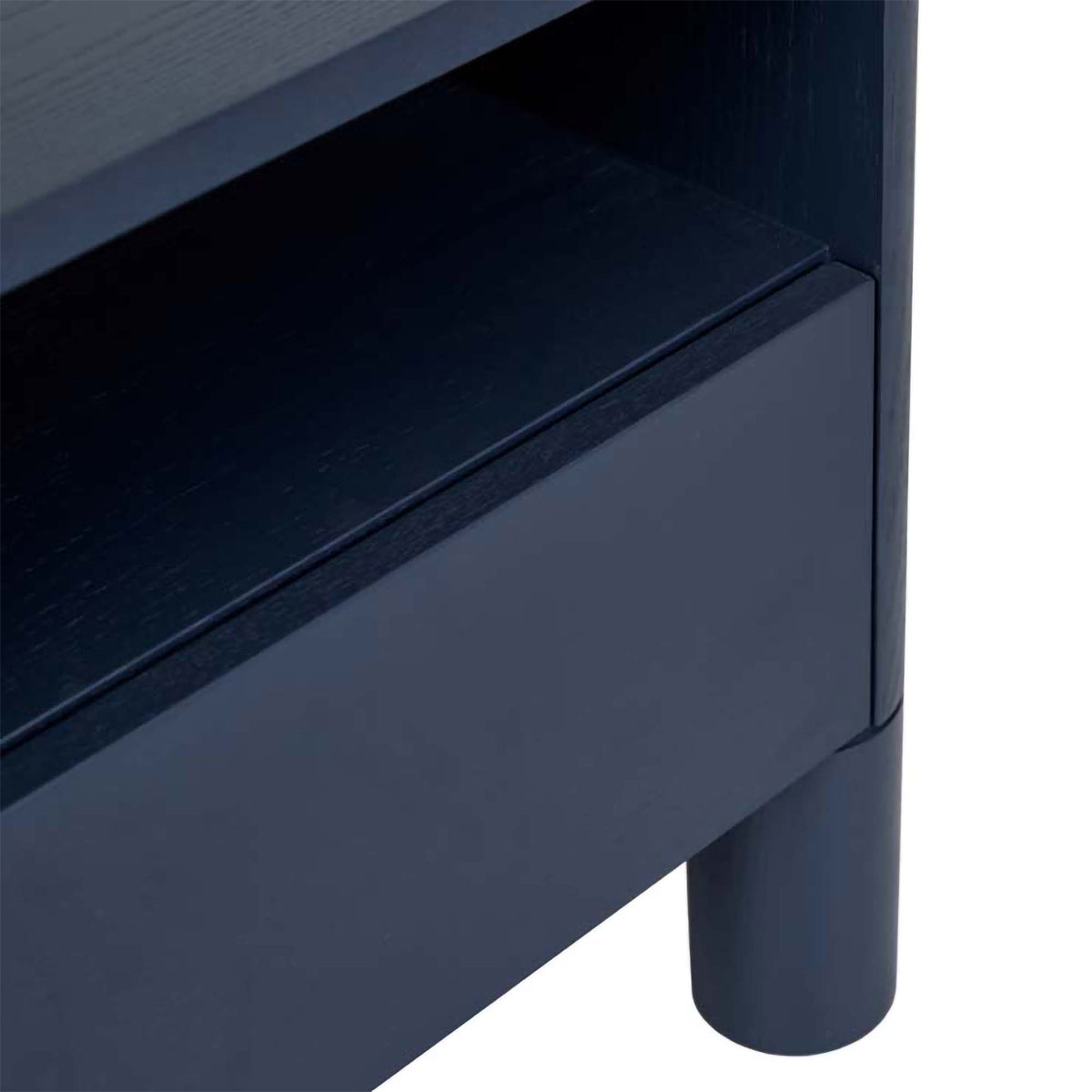 Modern Open Bedside Table - Minimalist Nightstand with Storage Shelf for Bedroom, Living Room & Office - Perfect for Small Spaces, Books, Alarm Clock & Decor