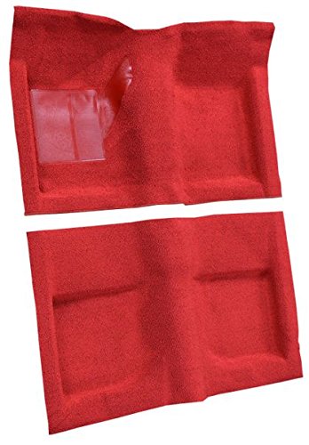 ACC Automotive Carpet for 1965-1968 Ford Mustang Convertible - 801 Black Plush Cut Pile Car Floor Mat - Perfect for Classic Car Restoration & Interior Upgrade