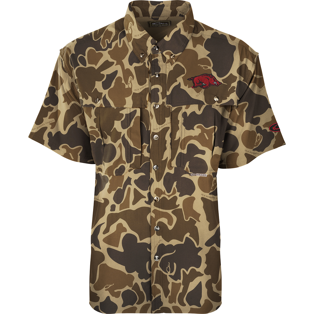 Arkansas Short Sleeve Flyweight Wingshooter Shirt - Lightweight Hunting & Outdoor Performance Top for Men - Perfect for Summer Hunting, Fishing & Outdoor Adventures