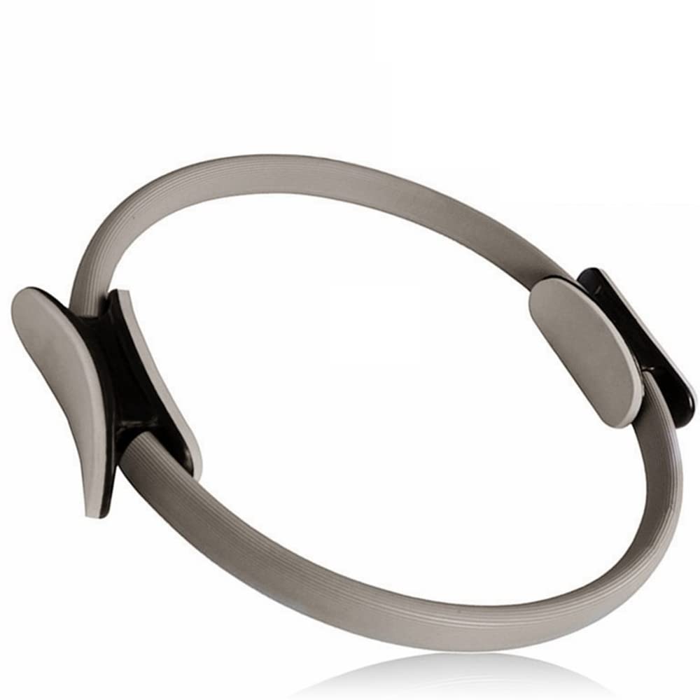 Double Handle Pilates Circle - Resistance Fitness Yoga Ring for Exercise, Stretching & Training | Home Gym, Travel & Workout Equipment | Perfect for Pilates, Yoga & Strength Training