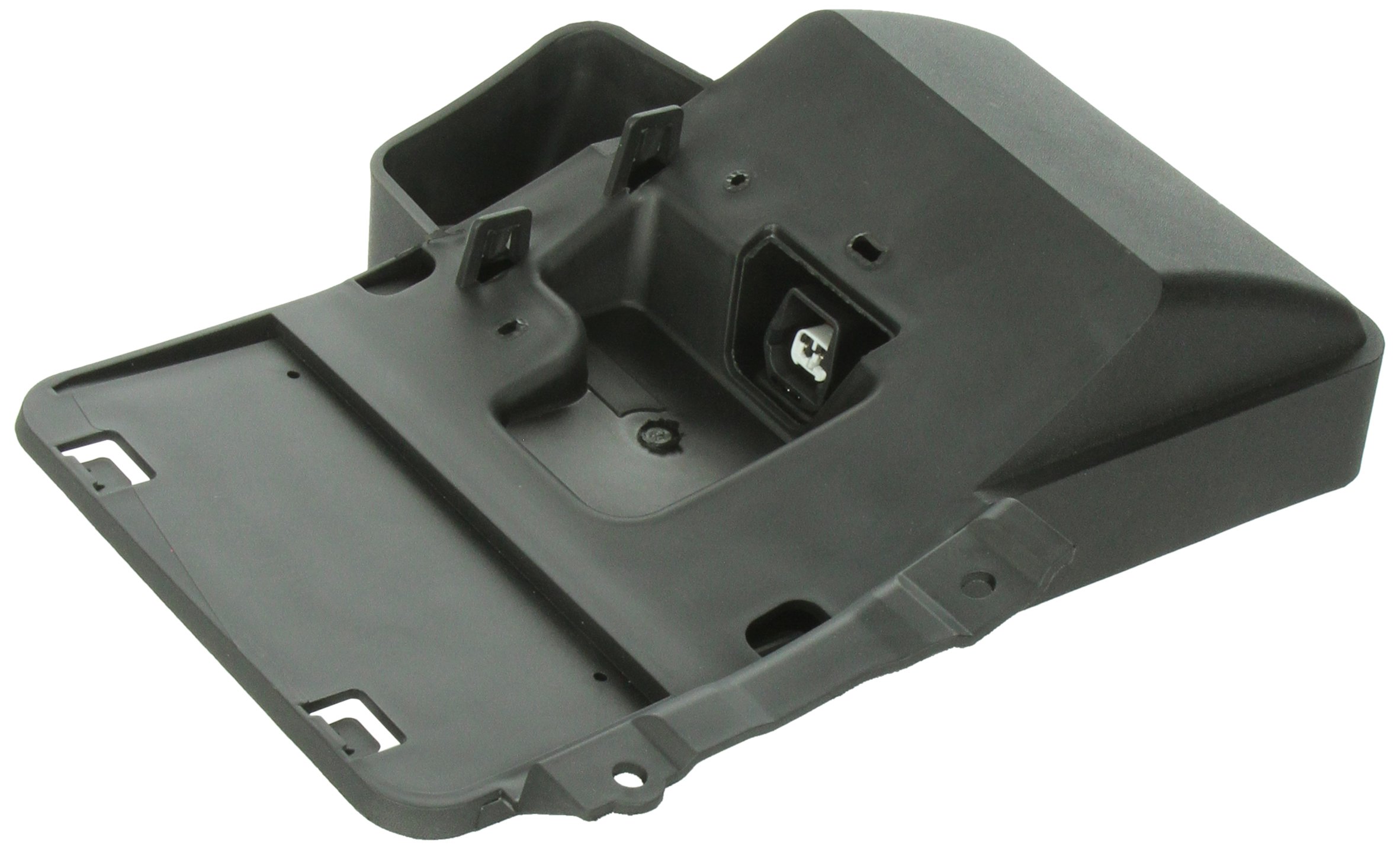 Crown Automotive Black License Plate Bracket - Universal Fit for Cars, Trucks & SUVs - Durable Front or Rear Mounting Solution