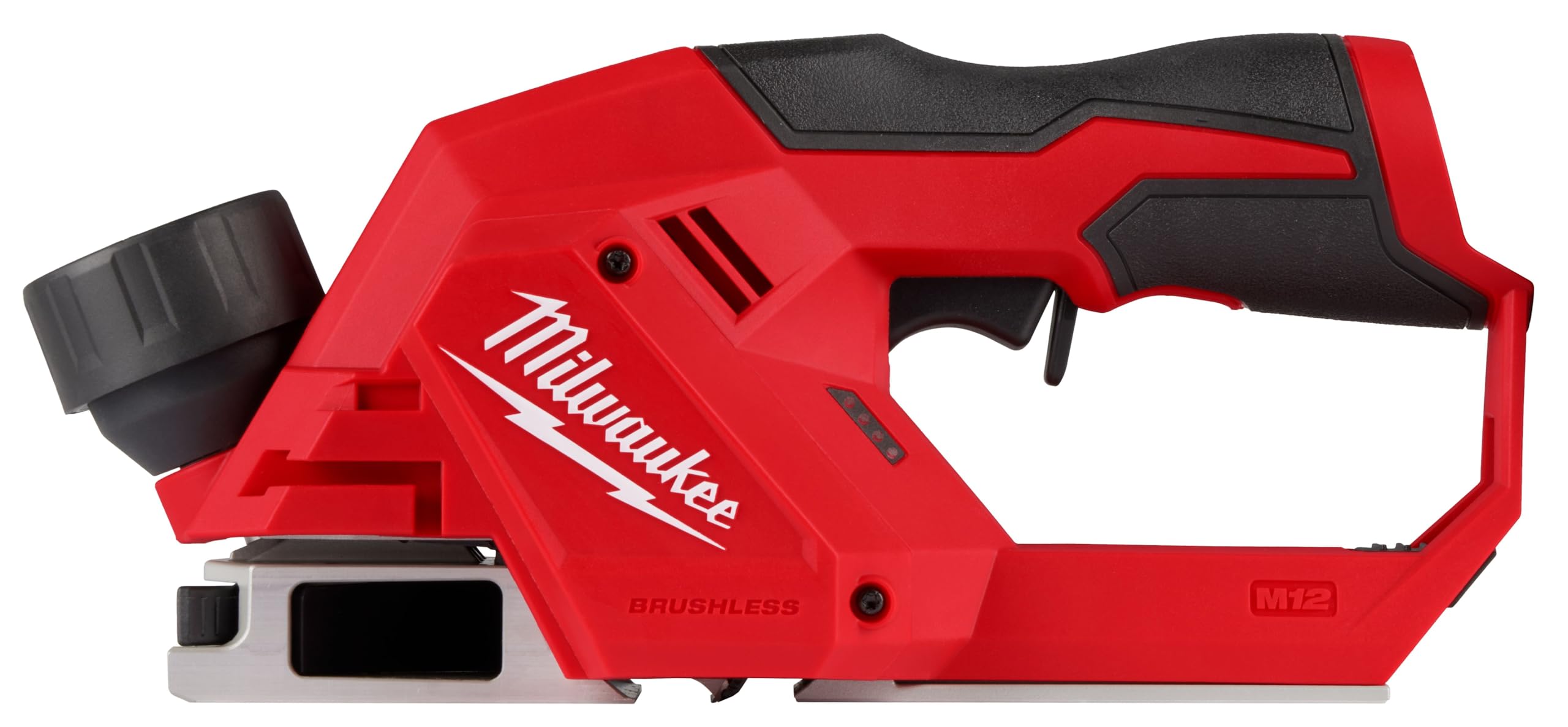 Milwaukee 2524-20 M12 Brushless 2-Inch Planer - Compact Cordless Woodworking Tool for DIY Projects & Professional Use