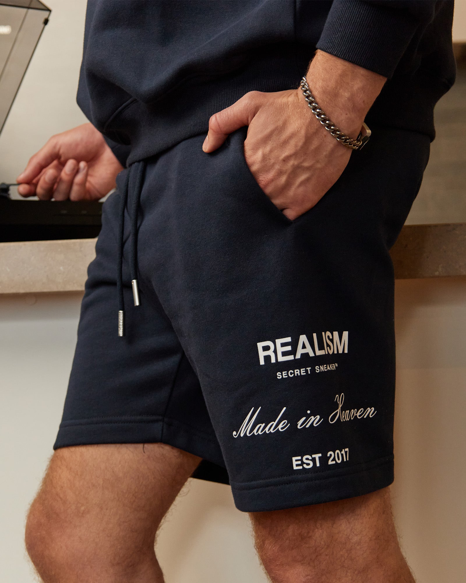 SSS Realism Radiant Shorts - Royal Navy Blue - Comfortable & Stylish Men's Athletic Shorts for Running, Gym & Casual Wear