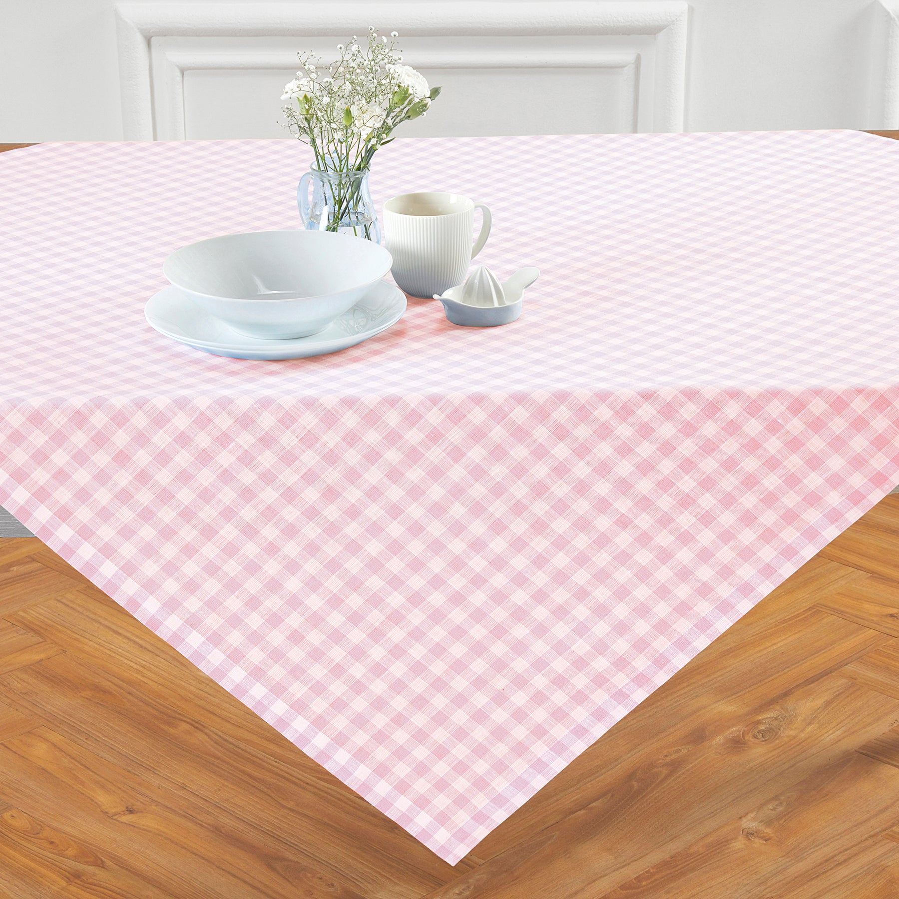 Burgundy Gingham