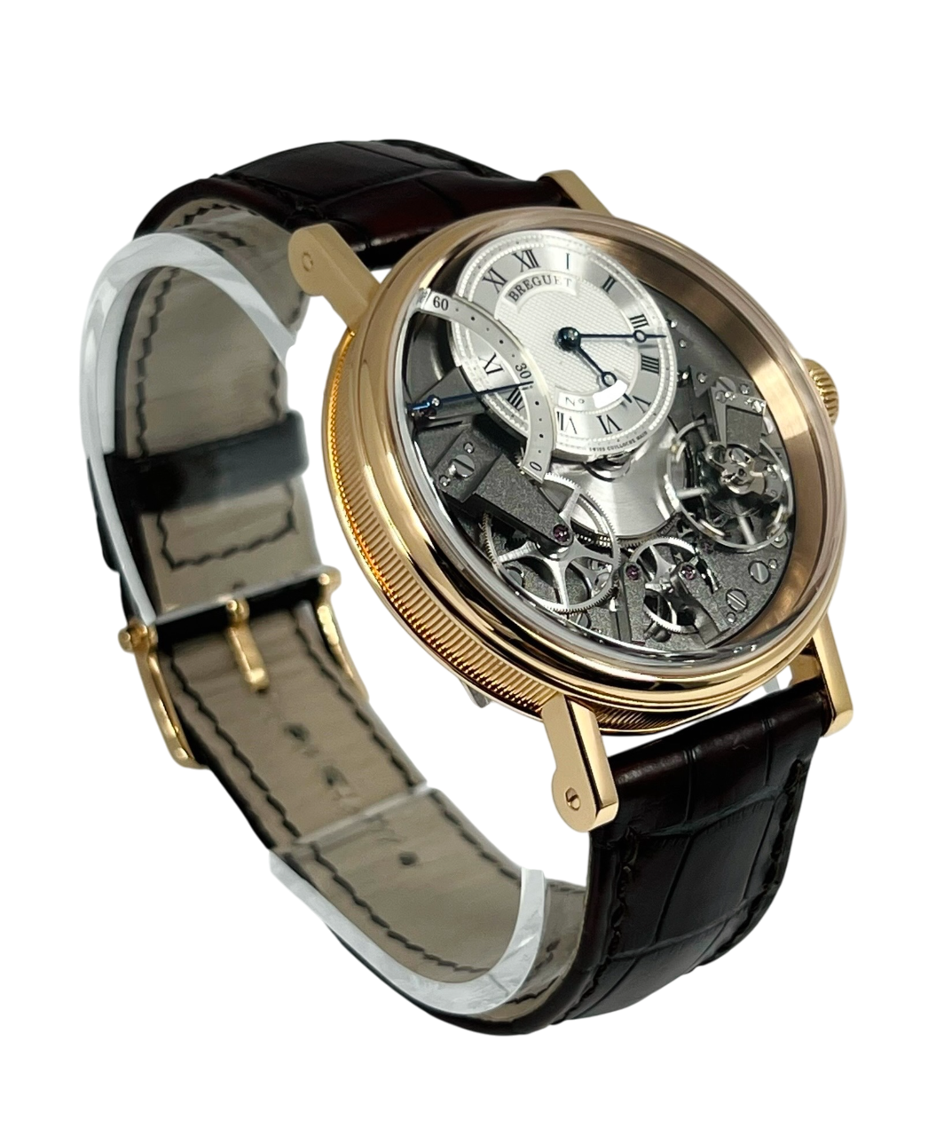 Breguet Tradition 7097 18K Rose Gold Automatic Men's Luxury Watch - Perfect for Business, Formal Events & Collectors