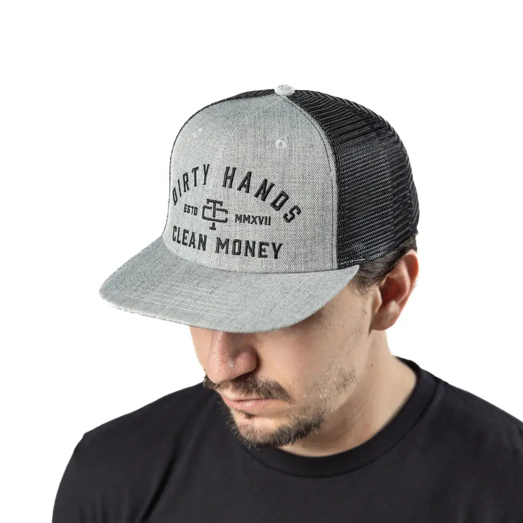 DHCM Meshback Hat for Men & Women - Breathable & Lightweight Baseball Cap for Outdoor Sports, Running, Hiking - Adjustable Snapback Design for Sun Protection & Comfort