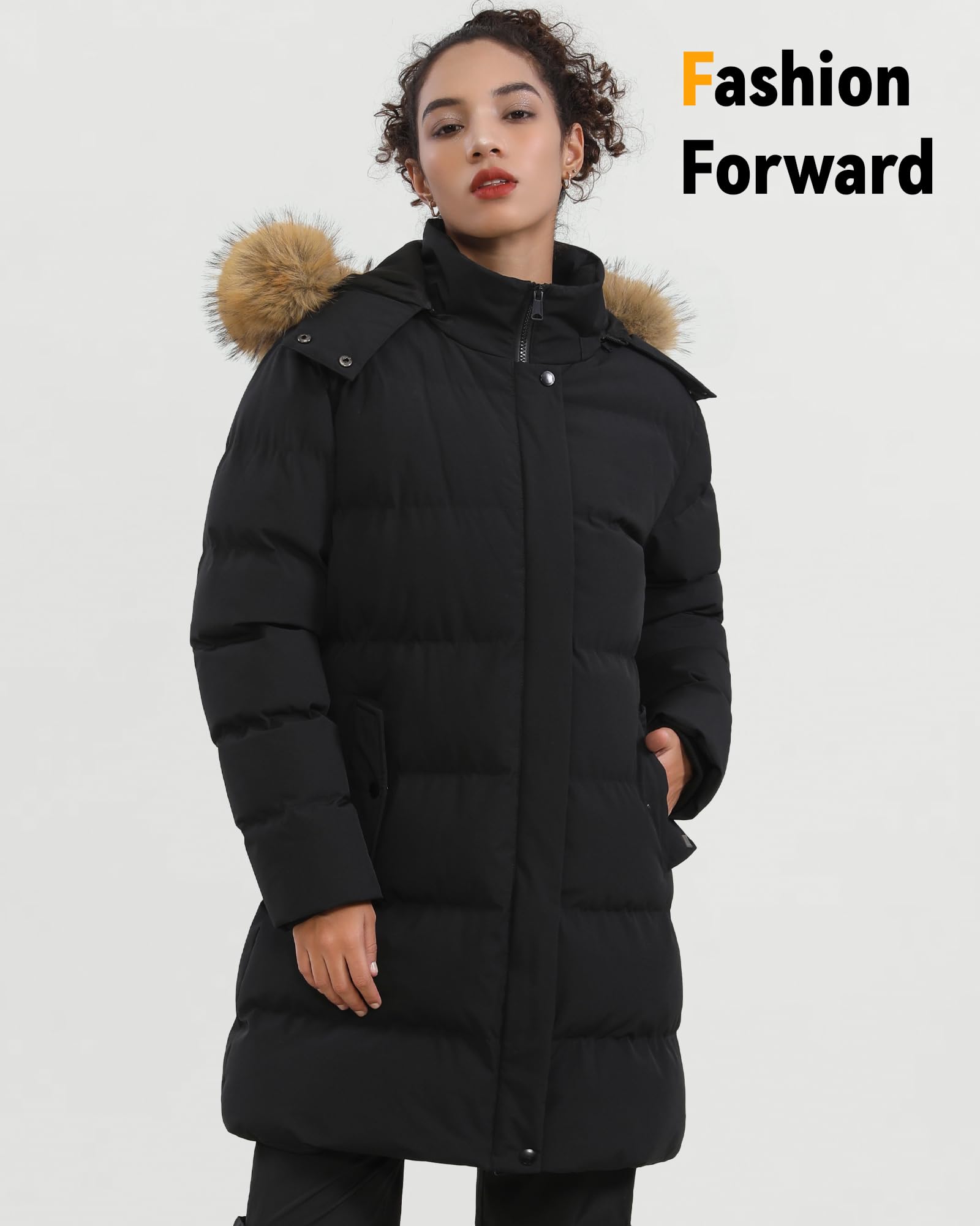 Graphene Heated Jacket for Women - 12V Fast Charging, 18400mAh Large Battery - Perfect for Winter Outdoor Activities, Skiing, and Camping