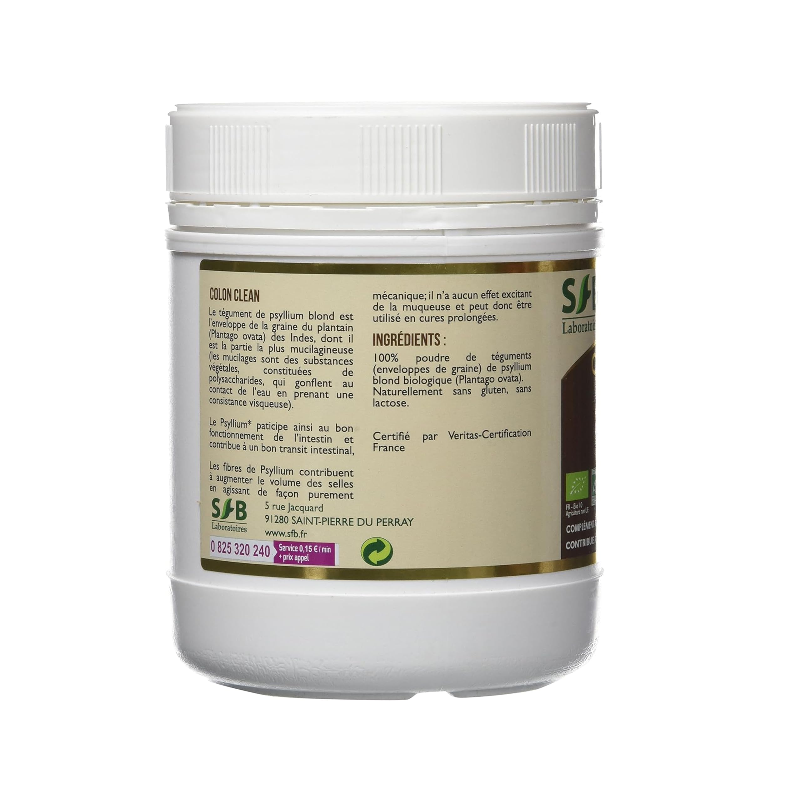 SFB Colon Clean Bio for Digestive Health & Gut Detox - 200g Organic Herbal Supplement - Supports Regularity & Cleansing - Perfect for Daily Wellness & Detox Routine