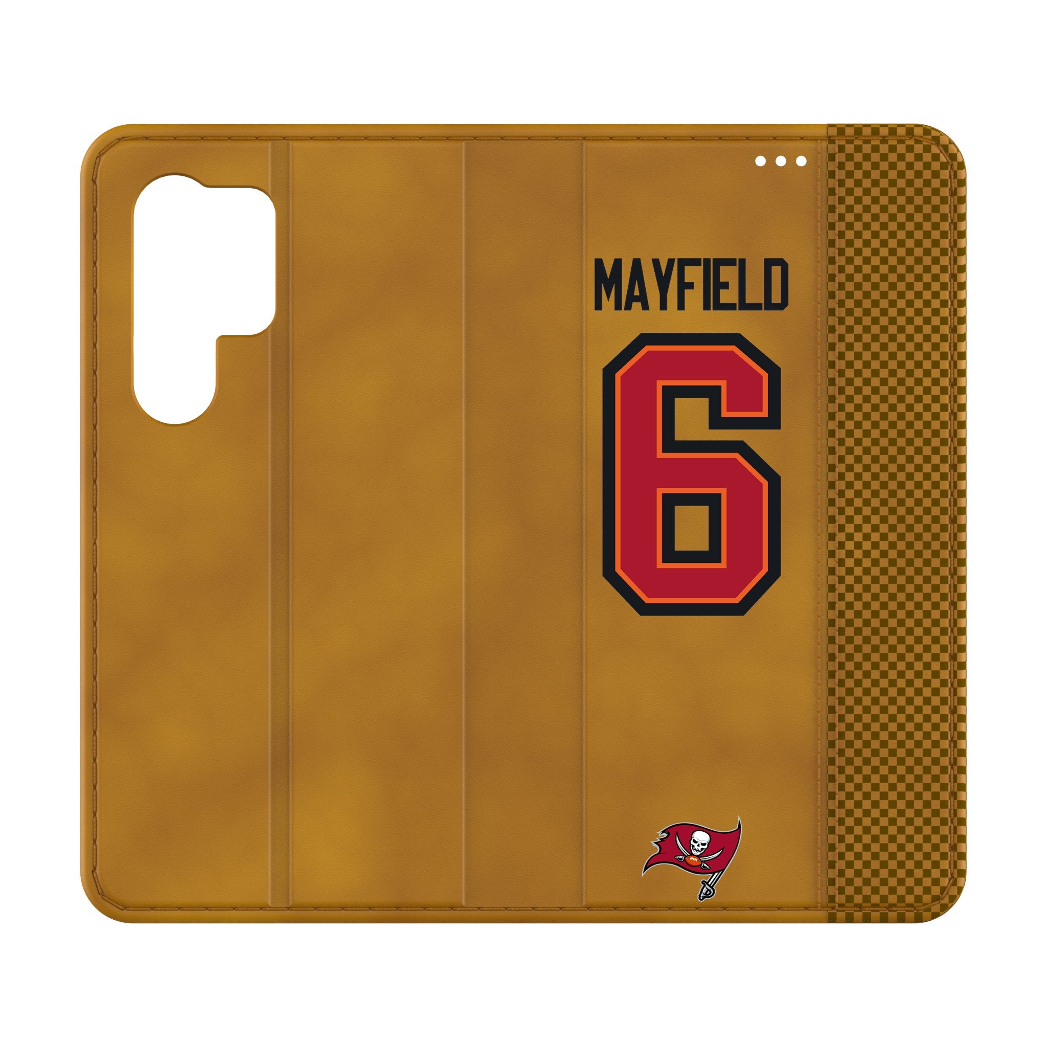 Baker Mayfield Tampa Bay Buccaneers NFL 6-Game Tactic Folio Phone Case for Samsung Galaxy - Perfect for Game Day & Football Fans