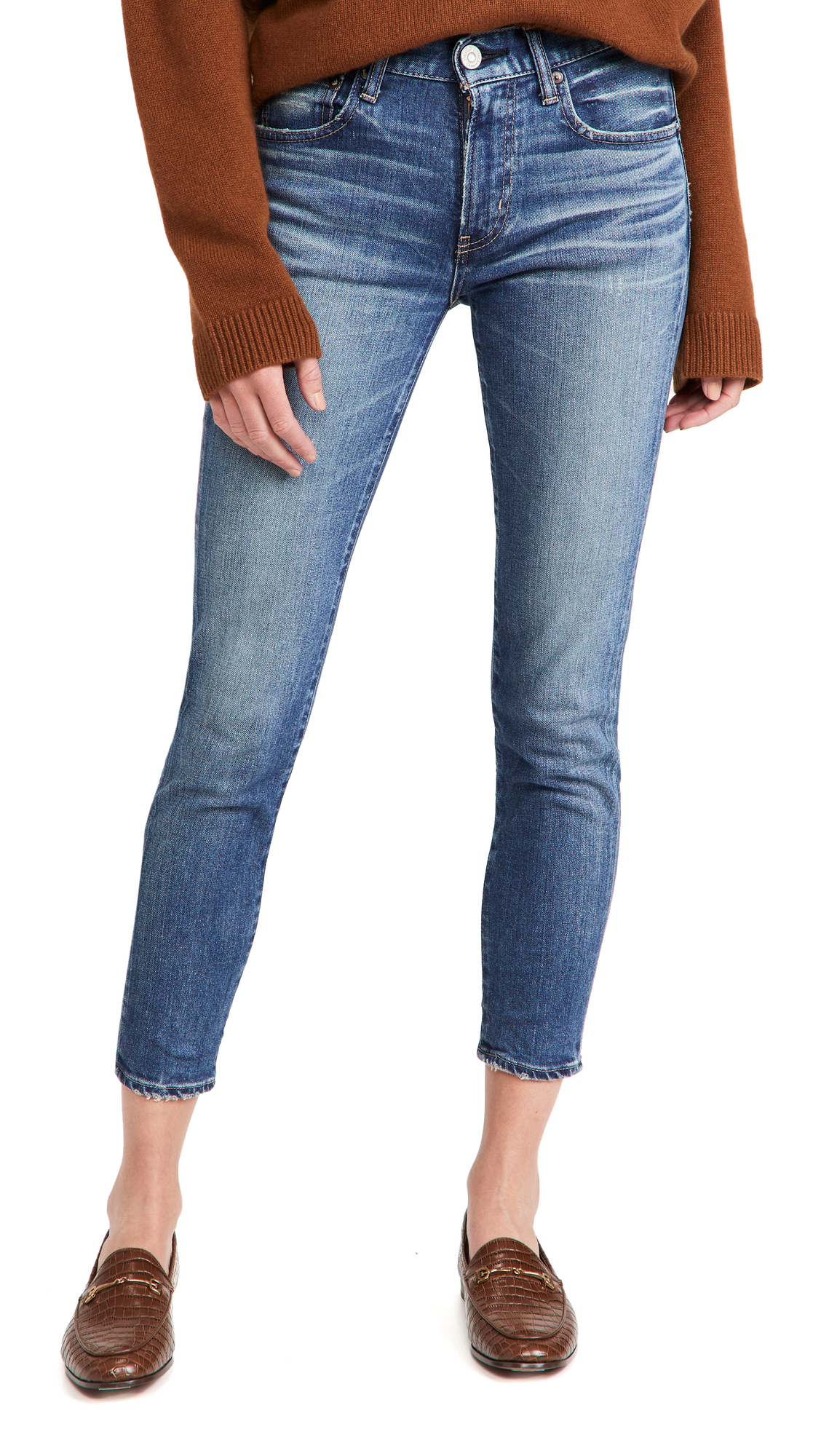 MOUSSY VINTAGE Women's MV Knowles High Waist Skinny Jeans - Stretch Denim Pants for Casual Wear & Night Out