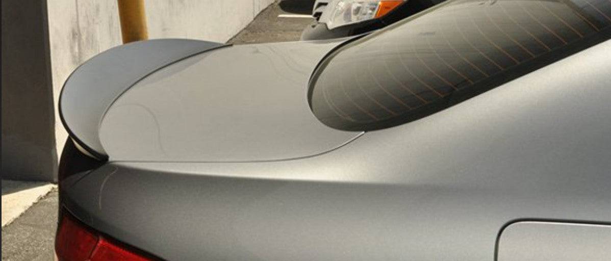 2017-2023 Audi A4/S4 High Kick Style Trunk Spoiler - Glossy Black Carbon Fiber Lip Spoiler for Enhanced Aerodynamics & Sporty Look | Perfect for Car Enthusiasts & Performance Upgrades