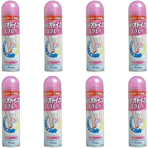 Miss Odeater Shoe Deodorant Spray - Bulk Pack of 8 (150ml Each) | Fresh Soap Scent for Shoes, Socks & Stockings | Eliminates Odors for All-Day Freshness | Perfect for Gym, Work & Outdoor Activities