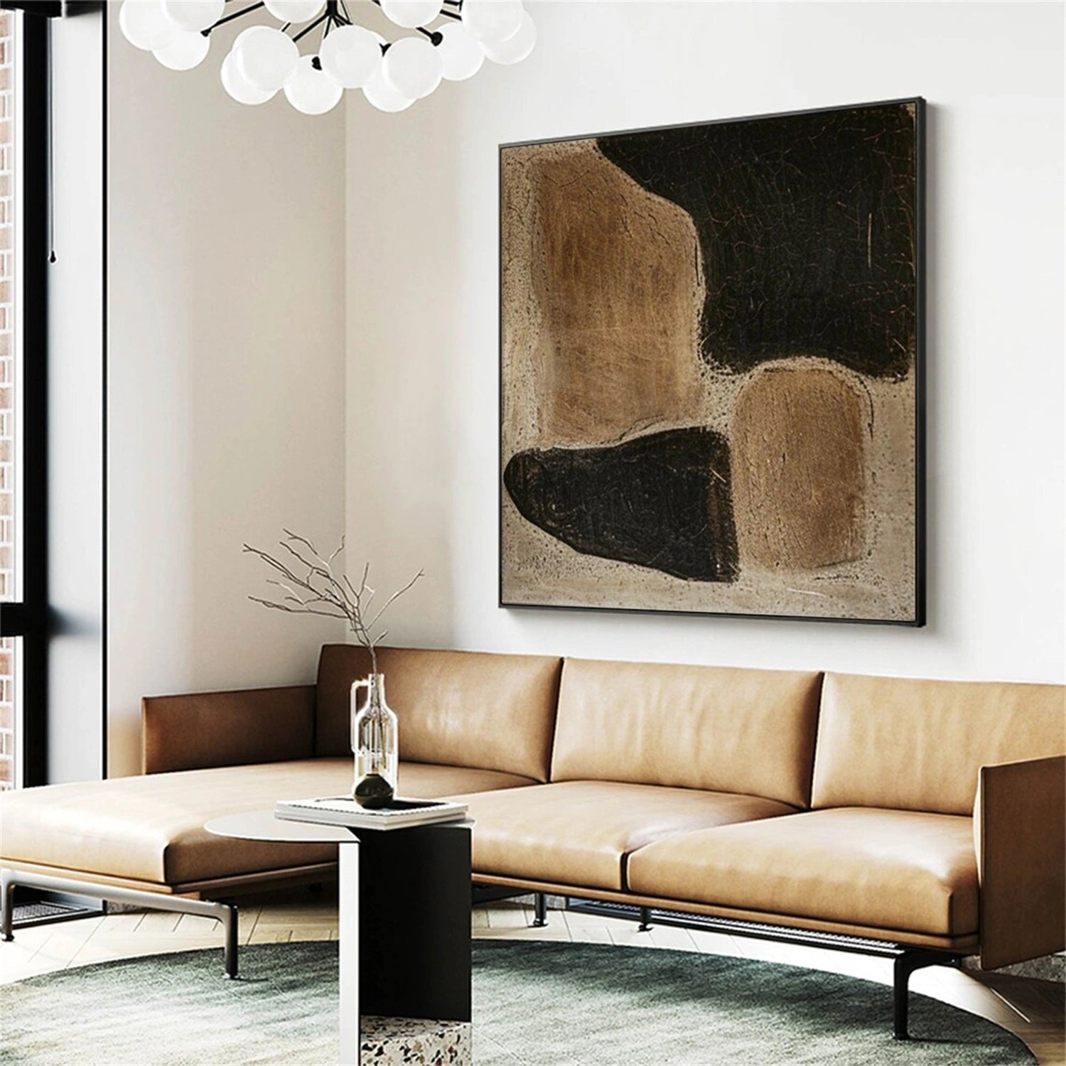 Abstract Tranquility Wall Art Print #WS207 - Modern Home Decor for Living Room, Bedroom & Office