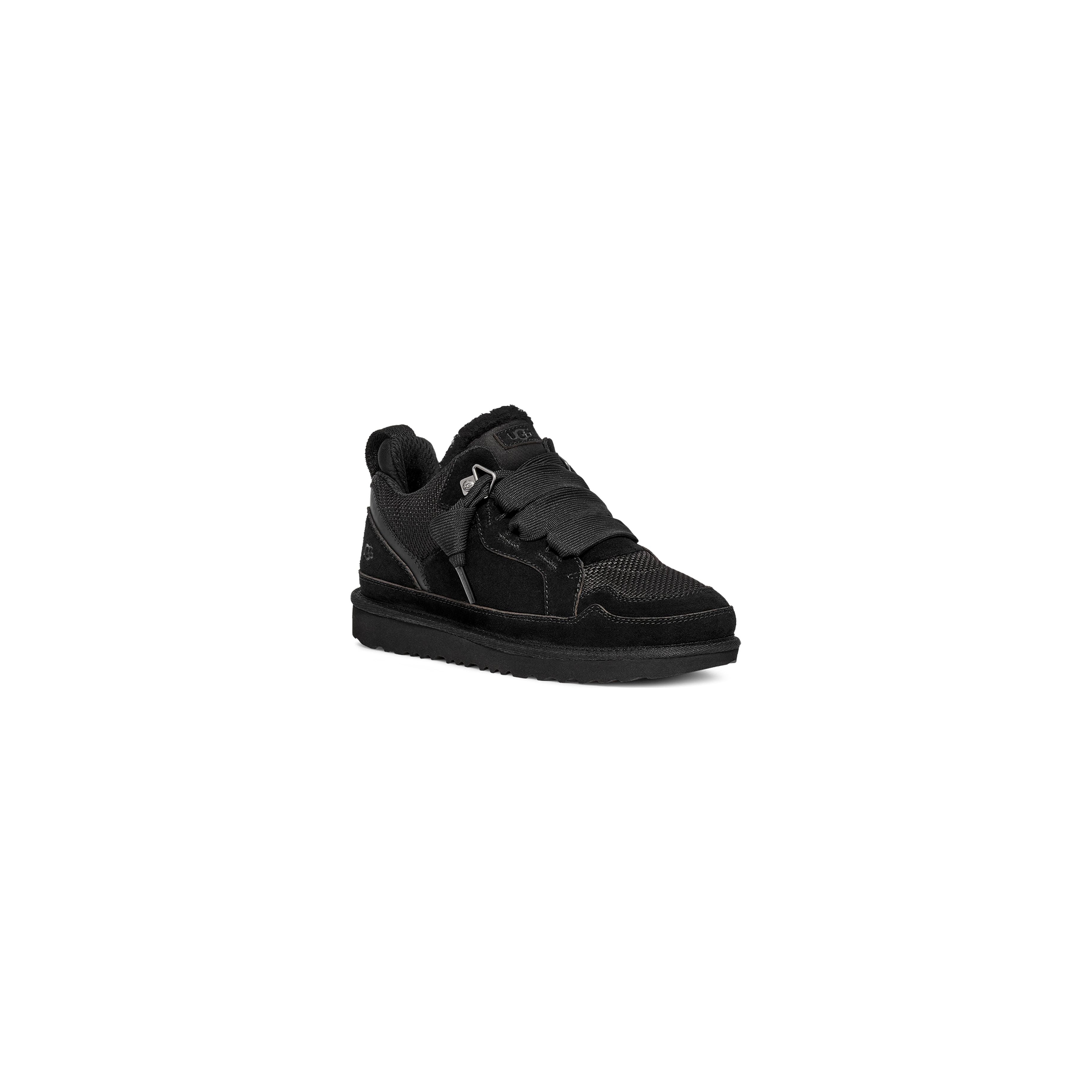 UGG Kid's Lowmel Black Boots with Jason Markk Repel - Waterproof & Stain-Resistant Winter Shoes for Boys & Girls - Perfect for Snow, Rain & Outdoor Play