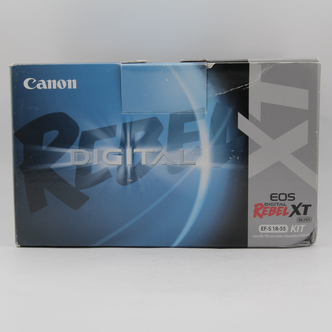 Refurbished Canon Digital Rebel XT DSLR Camera with EF-S 18-55mm f/3.5-5.6 Lens (Silver) - Perfect for Photography Enthusiasts & Beginners, Ideal for Travel, Portraits, and Everyday Shooting