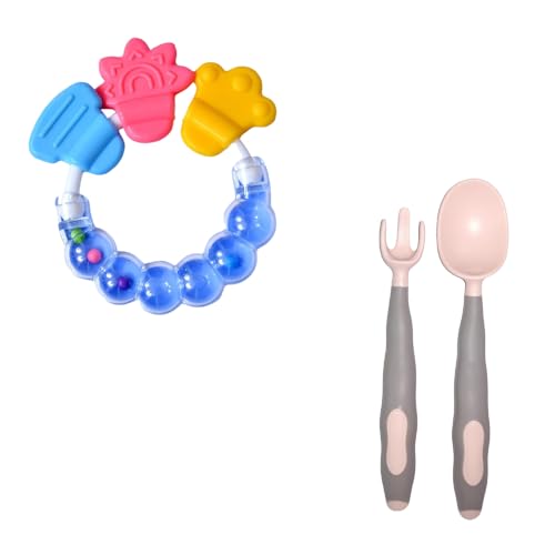 Blue & Peach