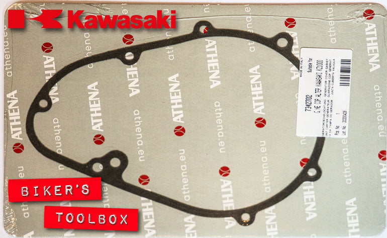 Kawasaki Z1 Series Alternator Cover Gasket - High Performance Motorcycle Engine Seal Replacement Part for Kawasaki Z1, Z900 - Perfect for Engine Repair & Maintenance