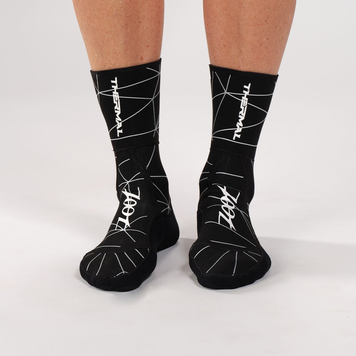 Unisex Thermal Neoprene Booties for Men & Women - Black - Perfect for Water Sports, Surfing, Diving & Cold Weather Protection