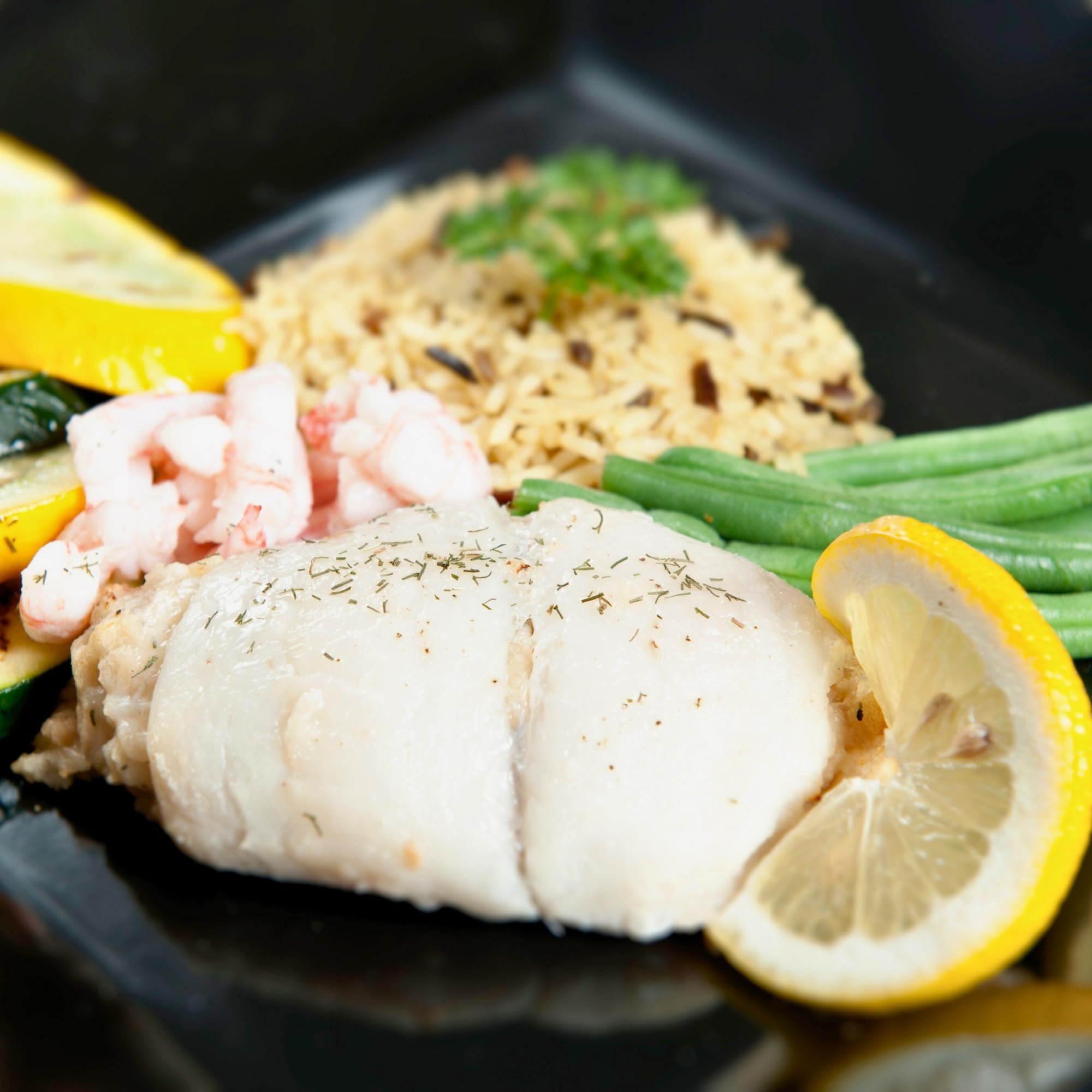 Premium Stuffed Sole Fillets with Scallops & Crab - 16 Pack (5oz Each, 5lbs Total) - Gourmet Seafood for Fine Dining & Special Occasions