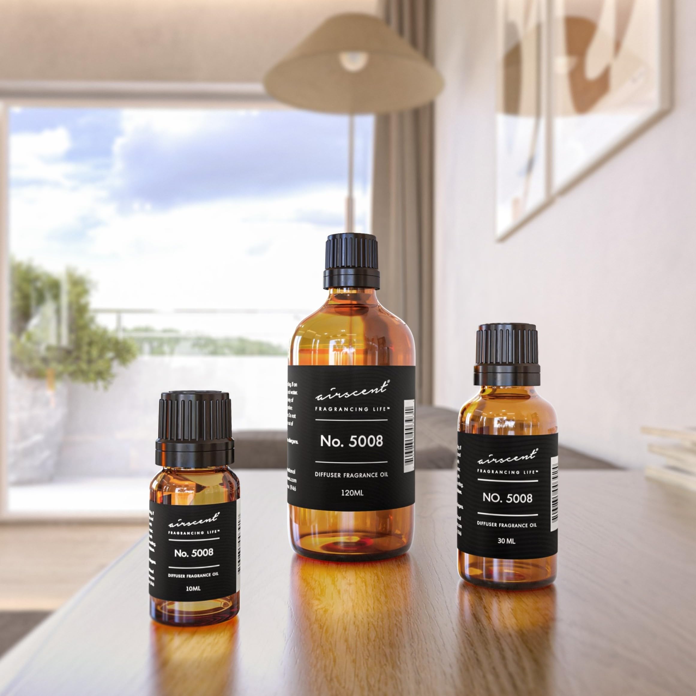 Premium Tobacco Vanille Inspired Fragrance Oil - No. 5008 Perfume Dupe - 10ml Essential Oil for Diffusers, Home Scenting & DIY Crafts - Ultrasonic & Waterless Diffuser Compatible - Glass Bottle with Dropper - Perfect for Aromatherapy, Relaxation & Home Decor