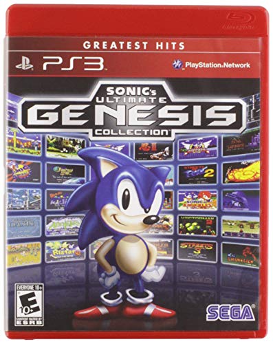 Sonic's Ultimate Genesis Collection (Greatest Hits) - PlayStation 3 Game | Classic SEGA Retro Video Games Bundle | Perfect for Nostalgic Gaming Nights & Retro Game Collectors
