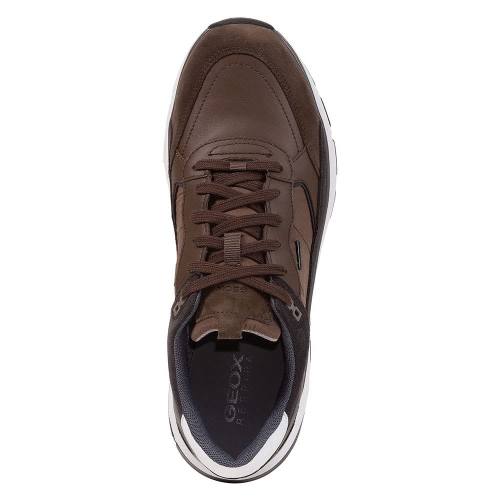 Geox Men's U Dolomia B ABX Sneakers - Breathable Comfort Walking Shoes for Men, Lightweight Casual Sneakers for Everyday Wear, Gym & Outdoor Activities