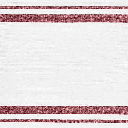 Burgundy & White