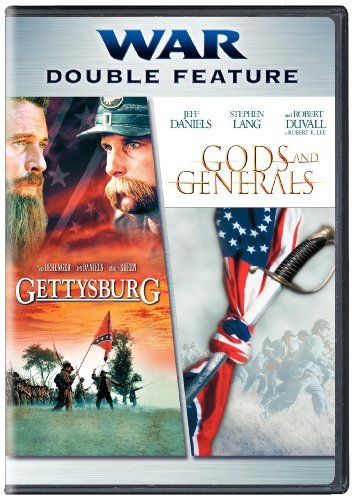 Gettysburg & Gods and Generals DVD Set - Warner Home Video - Civil War Movie Collection for History Buffs & Film Enthusiasts