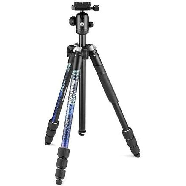 Manfrotto Element Mii Aluminum Tripod with Ball Head - Lightweight Travel Tripod for DSLR Cameras, Perfect for Photography, Vlogging & Outdoor Adventures