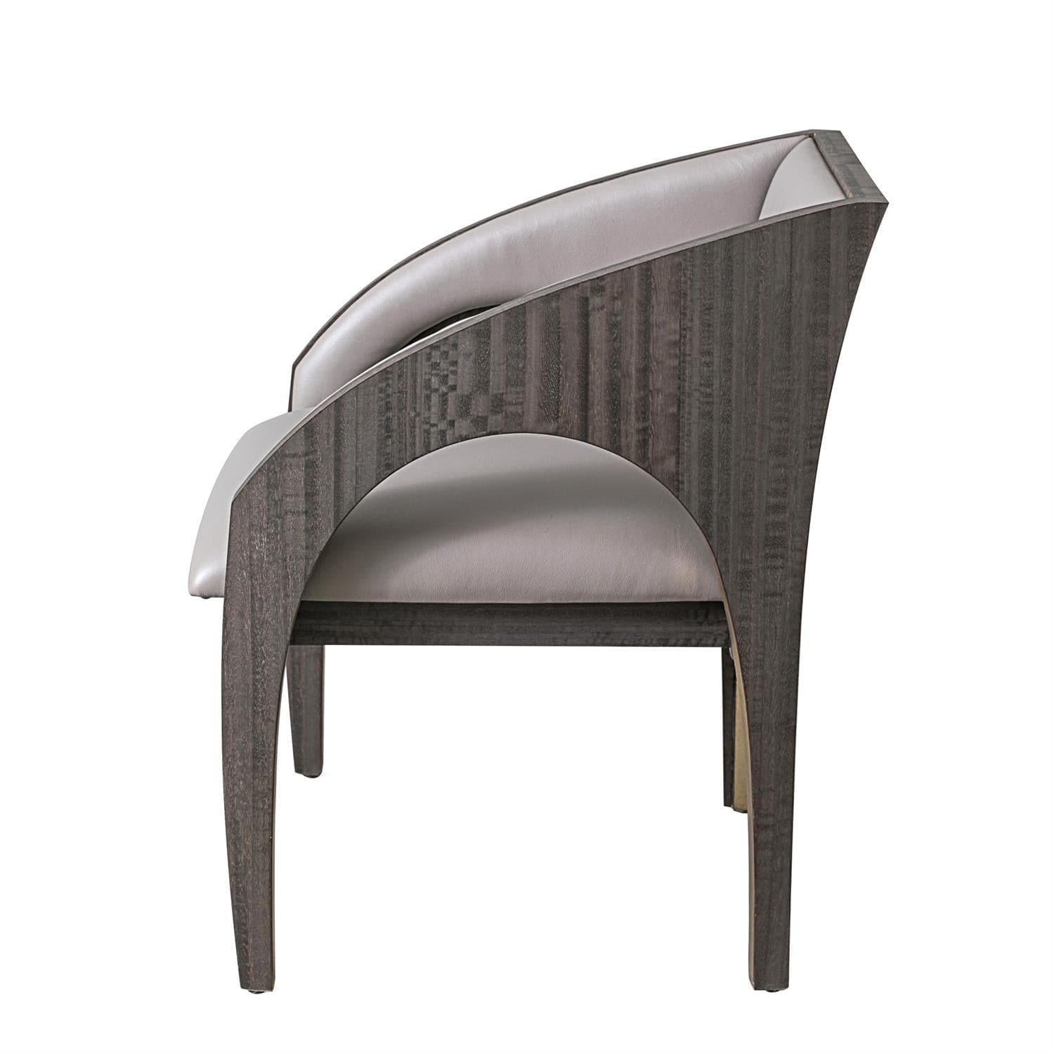 Arches Occasional Chair - Modern Accent Chair for Living Room, Bedroom & Office - Stylish Upholstered Armchair with Wooden Legs - Perfect for Reading, Relaxing & Decorating