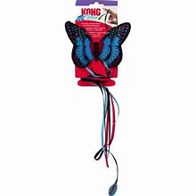 Interactive Butterfly Cat Toy with Fluttering Wings - Fun Teaser Wand for Indoor Play & Exercise - Best for Kittens & Adult Cats - Encourages Natural Hunting Instincts