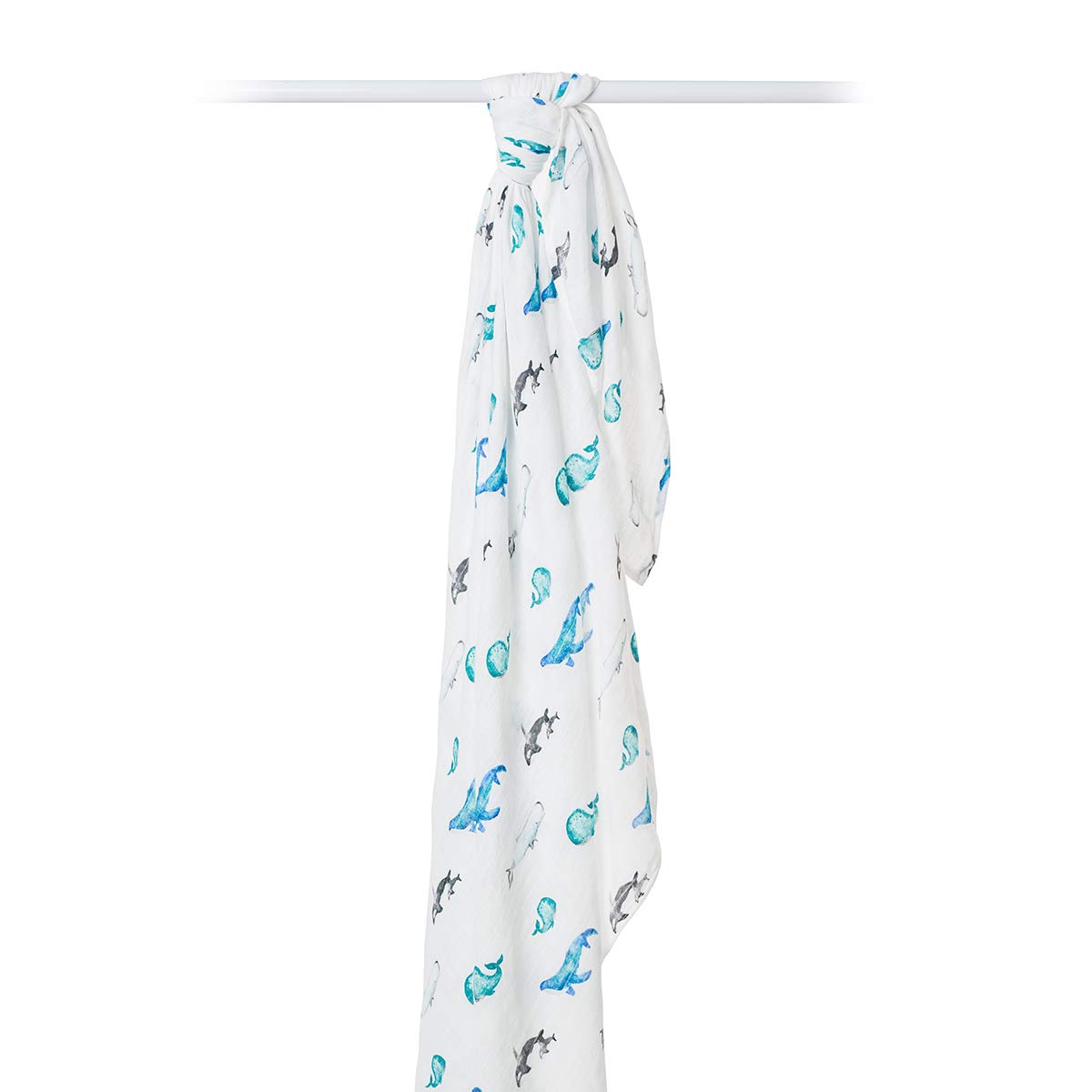Lulujo Baby Swaddle Blanket - Ultra Soft Bamboo Viscose Muslin Wrap for Newborns | 47